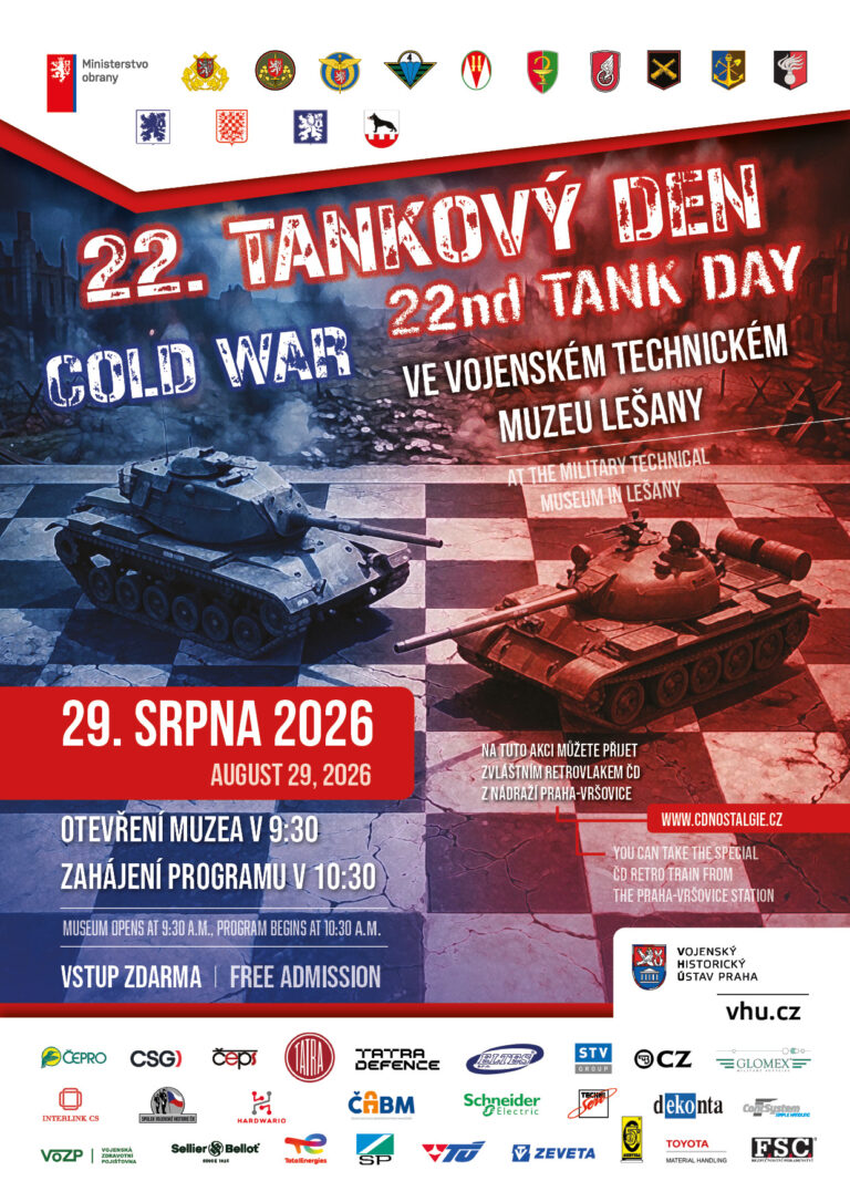 22. Tankový den VTM VHÚ Praha – Lešany u Týnce nad Sázavou